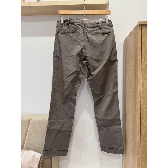 Pence Mens 46 (S) Gray Straight Leg With love 16th edit. Pool Pants Chino Italy - Picture 4 of 10